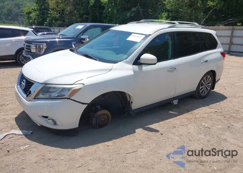 2015 Nissan Pathfinder from USA, damaged, VIN 5N1AR2MN2FL709477